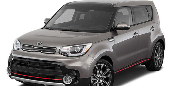 grey 2018 Kia Soul