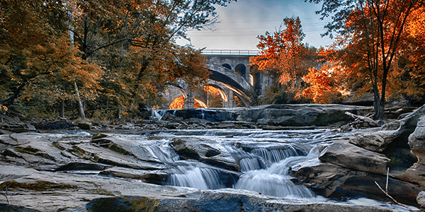 Scenic bridge in Cleveland, Ohio | Cities With the Best and Worst Interest Rates