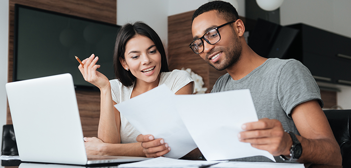 Couple contemplating cosigning for car loan before buying a house