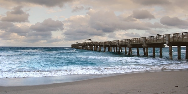 Ocean Pier in Lake Worth, FL