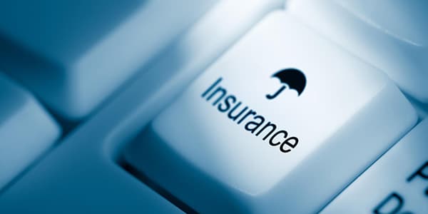 umbrella insurance option as a shortcut on a keyboard