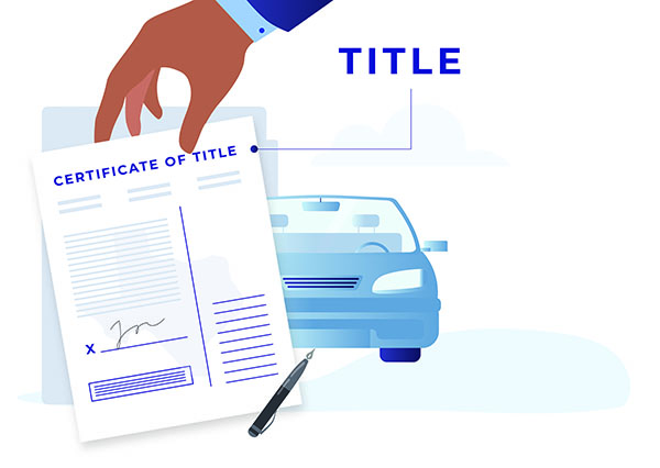 Vehicle title illustration - RateGenius