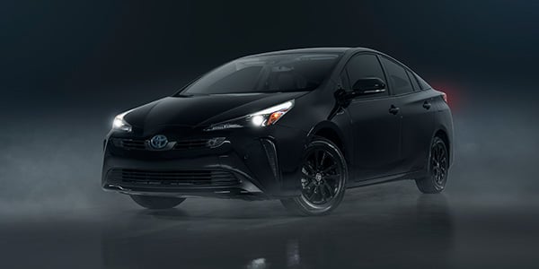 2022 Toyota Prius in nightshade black