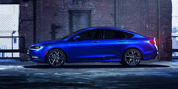 blue 2016 Chrysler 200