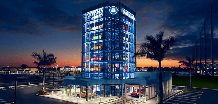 carvana vending machine