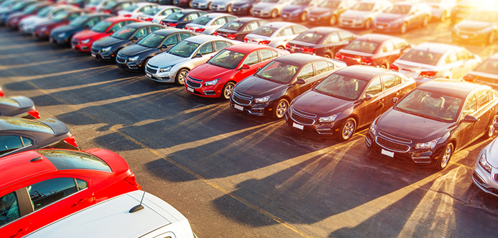 dealership car lot - car depreciation