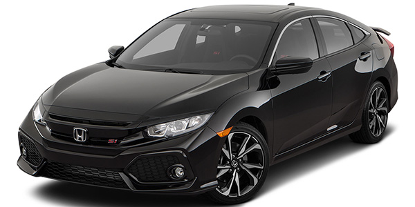 black 2018 Honda Civic