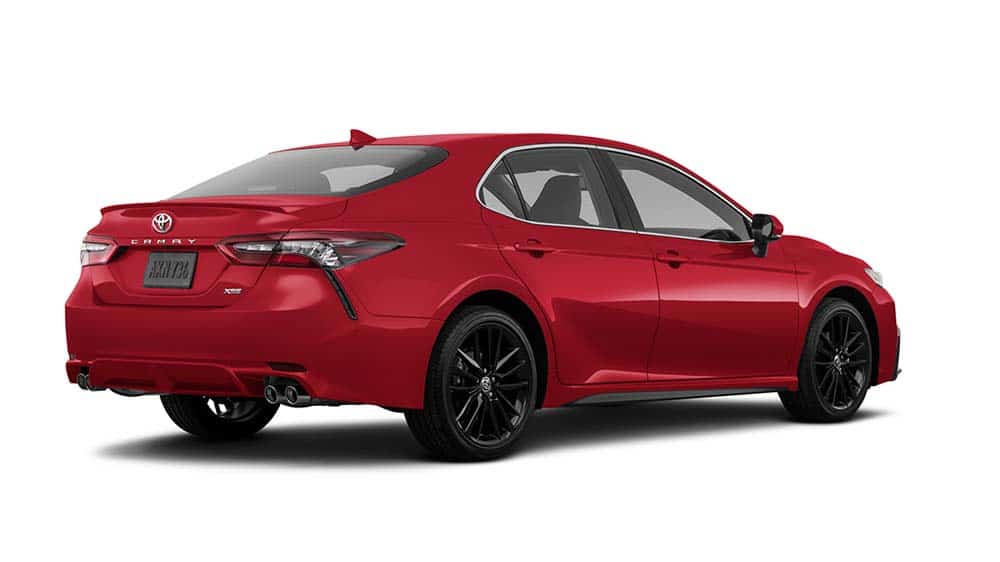 red toyota camry 2021
